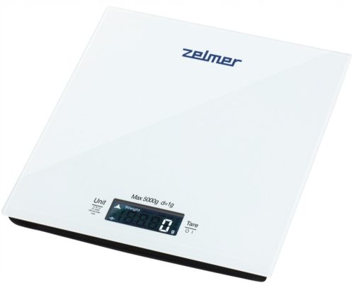  Zelmer ZKS1100W Küchenwaage weiß 5 kg