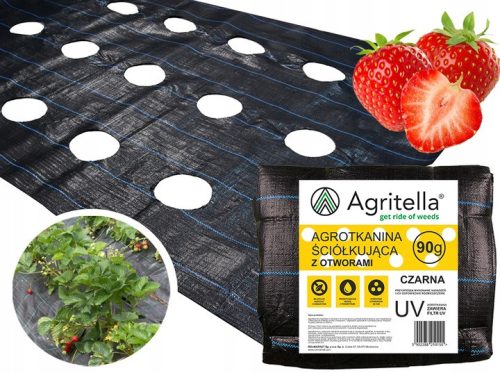 Agrartextil - Agrotella-Mulchgewebe (Anti-Unkraut) Agritella schwarz 320 x 1000 cm 90 g/m²