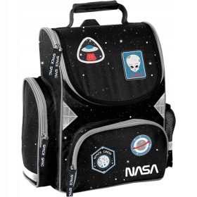  Schwarzer NASA Cosmos Schulranzen für die 1. Klasse