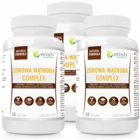   ZDROWA WĄTROBA COMPLEX von WISH Pharmaceutical - Unterstützung der Leberfunktion