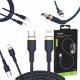  Vayox USB Typ C - Apple Lightning Kabel 1 m, Marineblau