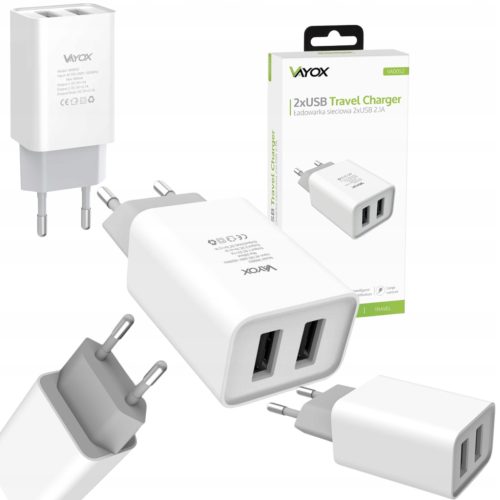  2x USB 2.1A VA0052 Micro Vayox Netzladegerät