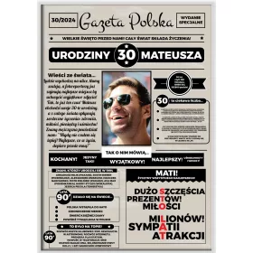    30. GEBURTSTAG GESCHENK LUSTIGE ZEITUNG ORIGINAL für ihn, Mann, Mann