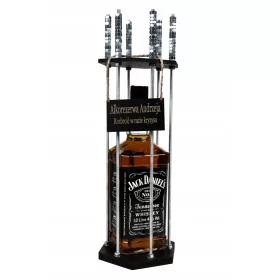  Alkoholkäfig, großer Alkoholkäfig, HEXAGON-Gravur
