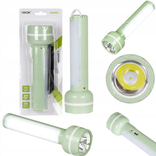  Vayox 1W VA0063 wiederaufladbare LED-Taschenlampe