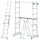 Höhere Leiter 4,3 m Aluminium 3 x 2 bis 150 kg