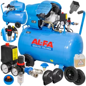 Al-Fa ASC100V Ölkompressor 100 l 8 bar