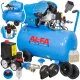 Al-Fa ASC100V Ölkompressor 100 l 8 bar