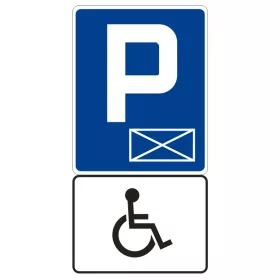 D18a + T29-Schild, Folie der 1. Generation