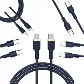  Vayox USB Typ C - USB Typ C Kabel 1 m, Marineblau