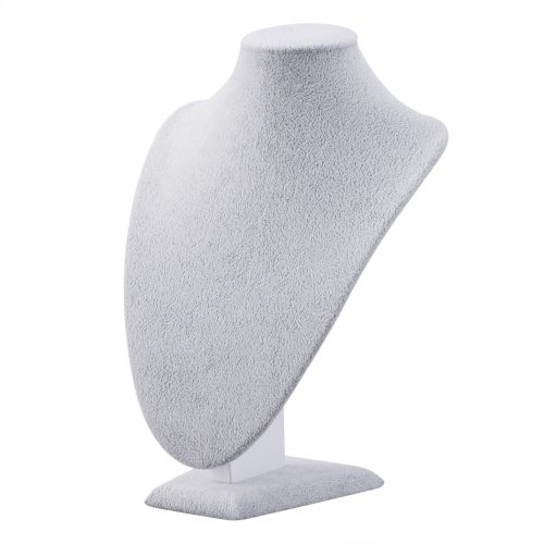 POLMART DISPLAY BÜSTE SCHMAL GRAU 29CM