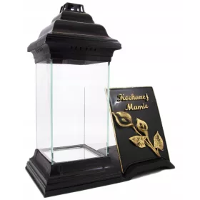  Kapellenkerze aus Glas für die geliebte Mutter, Mutter