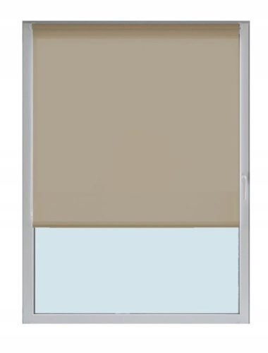 Einfache Mini-Jalousien Halbverdunkelnde Rollos. Fensterabdeckungen 130 cm x 220 cm