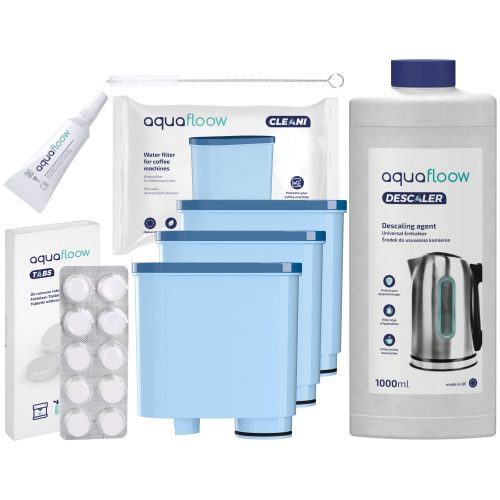  3× Wasserfilter für AquaFlow AF04 Kaffeemaschine, blau + 4 weitere Produkte