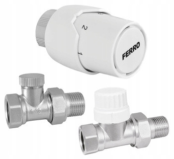 Ferro ZTM20 gerades Thermostatset