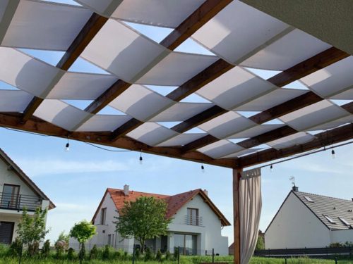  Gartensegel 40 x 500 cm Stoff