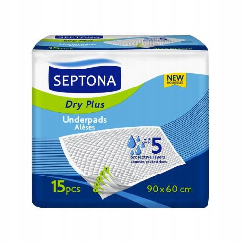  Septona Dry Plus Hygieneeinlagen 90x60 cm 15 Stk.