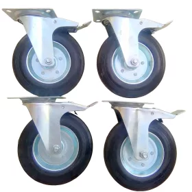 Rad Radräder 4 Stück, Durchmesser 200 mm, 900 kg Gerüst