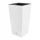  Prosperplast Blumentopf 20 cm x 20 x 37,6 cm Durchmesser 20 cm Kunststoff weiß