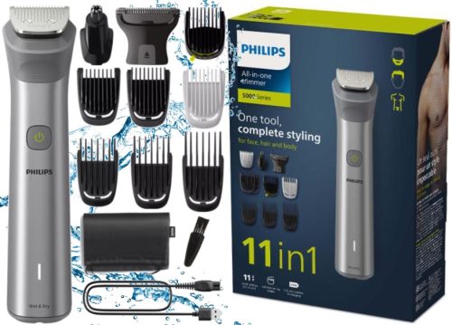 Philips Trimmer Ein Gesichts-, Bart- und Stoppelschneider