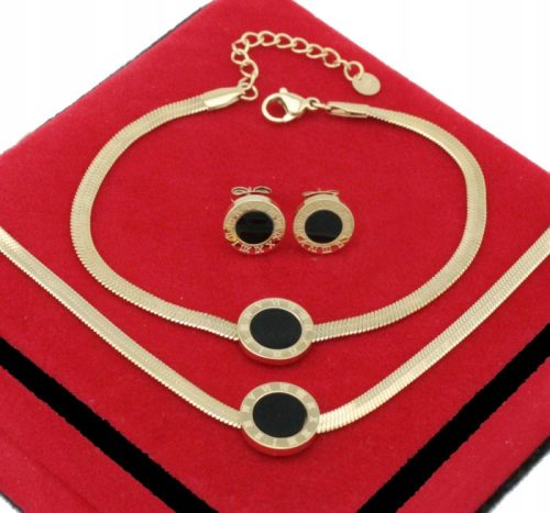  GOLD-SET SUPERS, SCHWARZES AUGE, CHIRURGENSTAHL 316 L