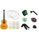  PROMO KLASSISCHE GITARRENSAITEN + VIELES ZUBEHÖR
