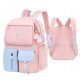 Multifunktionaler Kinder-Rucksack in Puderrosa und Himmelblau