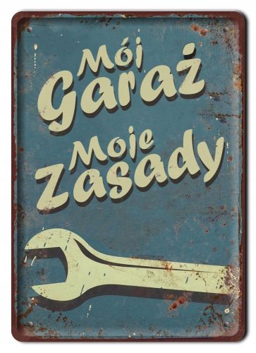 Bilder an der Wand PRL GARAGE POSTER METALLSCHILD BILD #12681