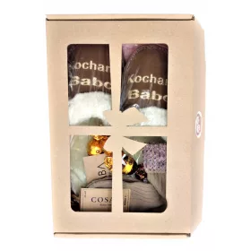 Geschenkset für Hausschuhe zum Oma-Tag