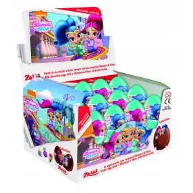   Shimmer and Shine Überraschungsschokoladeneier, 24 Stück Karton