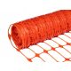 Schattiernetz für Zaun - Agencja AMK Bauzaunnetz, Orange, PVC, 50 m, 120 cm
