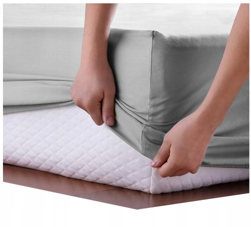 Frotteelaken mit Gummiband  Syl-Mar Jersey-Spannbettlaken 180 x 200 cm