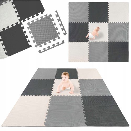  SET AUS 9 PUZZLEMATTEN - „Wolken am Himmel“