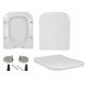 Estiva SOA WC-Sitz, weißer Duroplast