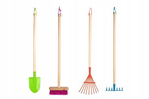 Set mit 4 Gartengeräten – FÜR KINDER, Garten