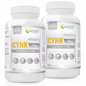   Zinkglukonat 15mg mit Prebiotikum FOS Actilight® - Vcaps für Veganer geeignet