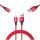  Vayox USB - microUSB Typ B Kabel 1,5 m rot