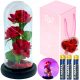 EWIGE ROSÉGLAS-LED-VALENTINSGESCHENK