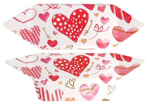 Handgemachte Karamellbonbons mit Milchgeschmack für Valentinstag