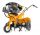 Motorhacken. Riwall Rototiller GARDEN COMBAT MAchete Flickt den Boden 60 cm