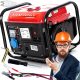 Kraft&Dele tragbarer einphasiger Generator 1200 W Benzin