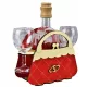  Set für Damen-Karaffe, rote Handtasche
