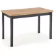  Halmar Cobalt rechteckiger Tisch 120 x 68 x 77 cm schwarz