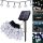  GIRLANDA SOLAR-GARTENLAMPEN 100LED 12M weiß