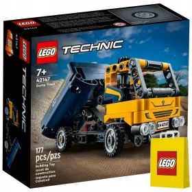    LEGO Technic Muldenkipper 42147 + LEGO Papiertüte 001-2021-2022-2023-2024