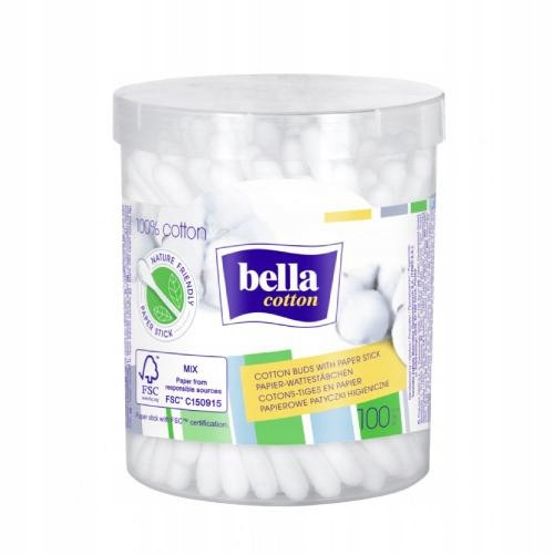  Bella Cotton A100 Papier-Wattestäbchen