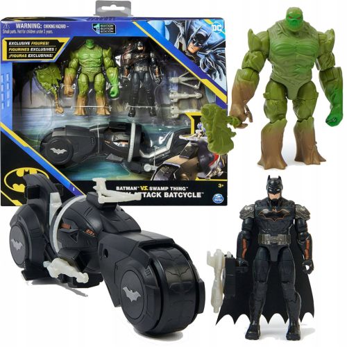  Spin Master Batman Motorrad mit 10 cm großer Figur