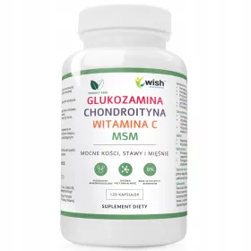   Glukosamin Chondroitin MSM & Vitamin C - Veganes Supplement, 120 Kapseln