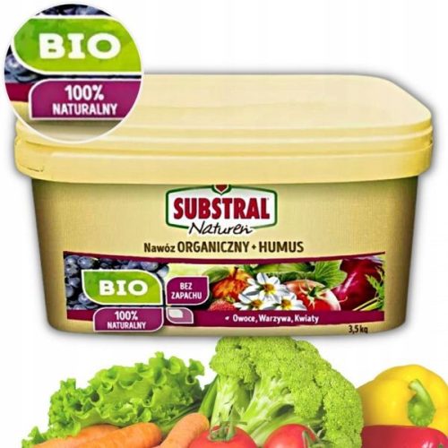  Organischer Dünger, natürliches Substral-Granulat 3,5 kg 5 l