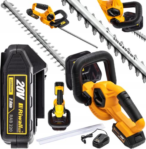  Riwall 51 cm 20 V kabellose elektrische Schere